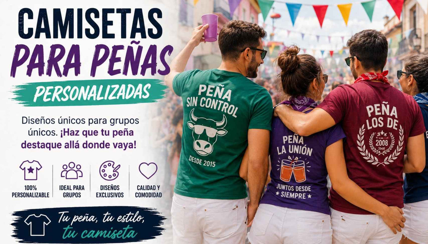 ideas de diseño camisetas para peñas 