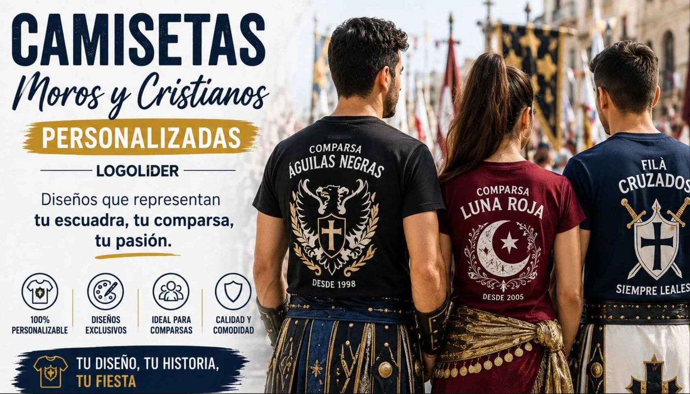 Camisetas Moros y Cristianos: Ideas de Diseño