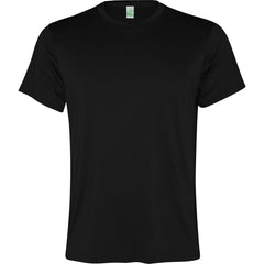 Camiseta Slam CA0304 Hombre Negro personalizable con bordado, serigrafia y DTF | LogoLider