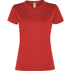 Camiseta Slam Woman CA0305 Mujer Rojo personalizable con bordado, serigrafia y DTF | LogoLider