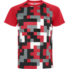 Camiseta Ventor CA0312 Unisex Rojo personalizable con bordado, serigrafia y DTF | LogoLider
