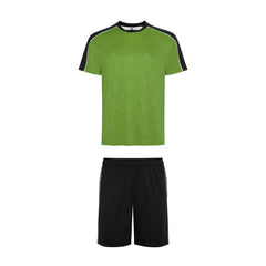 Conjunto deportivo Titan CJ0325 Unisex Verde Helecho/Negro personalizable con bordado, serigrafia y DTF | LogoLider