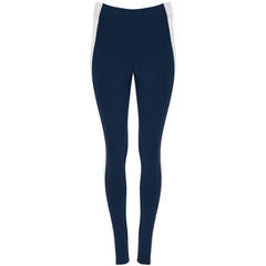 Legging Agia LG0398 Mujer Marino/Blanco personalizable con bordado, serigrafia y DTF | LogoLider