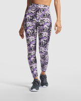 Leggings estampados con bolsillo trasero Cirene