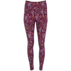 Legging Cirene LG0399 Mujer Hoja Borgoña personalizable con bordado, serigrafia y DTF | LogoLider