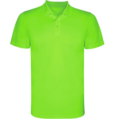 Polo Monzha PO0404 Hombre Lima personalizable con bordado, serigrafia y DTF | LogoLider