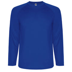 Camiseta Montecarlo L/S CA0415 Hombre Royal personalizable con bordado, serigrafia y DTF | LogoLider
