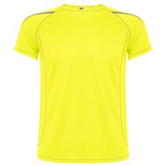 Camiseta Sepang CA0416 Hombre Amarillo Fluor personalizable con bordado, serigrafia y DTF | LogoLider