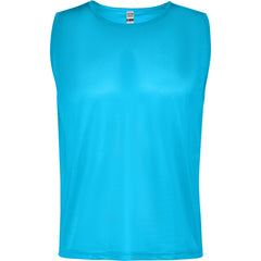 Peto deportivo Roma PT0417 Unisex Turquesa Fluor personalizable con bordado, serigrafia y DTF | LogoLider