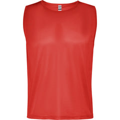 Peto deportivo Roma PT0417 Unisex Rojo personalizable con bordado, serigrafia y DTF | LogoLider