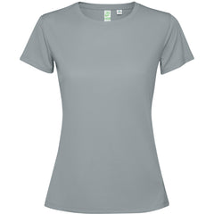 Camiseta Estoril Woman CA0431 Mujer Gris personalizable con bordado, serigrafia y DTF | LogoLider