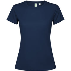 Camiseta Estoril Woman CA0431 Mujer Marino personalizable con bordado, serigrafia y DTF | LogoLider