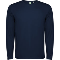 Camiseta Estoril L/S CA0432 Unisex Marino personalizable con bordado, serigrafia y DTF | LogoLider