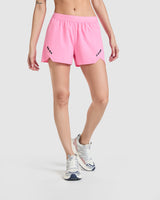 Pantalón corto de running reciclado para mujer Stratos