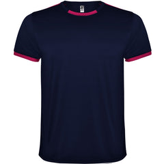 Conjunto deportivo Racing CJ0452 Hombre Fucsia/Marino personalizable con bordado, serigrafia y DTF | LogoLider