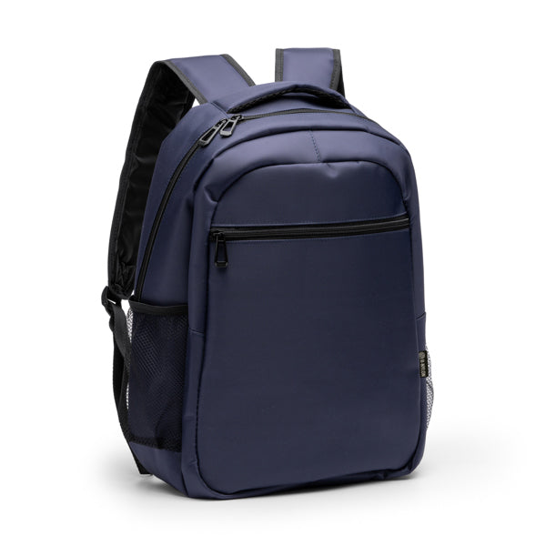 Mochila ejecutiva de nylon reciclado Rubix personalizada con logo de empresa