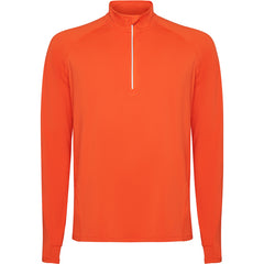 Sudadera Estambul SU1031 Hombre Naranja Fuego personalizable con bordado, serigrafia y DTF | LogoLider
