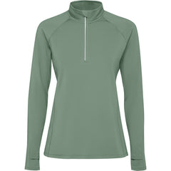 Sudadera Estambul Woman SU1033 Mujer Verde Laurel personalizable con bordado, serigrafia y DTF | LogoLider