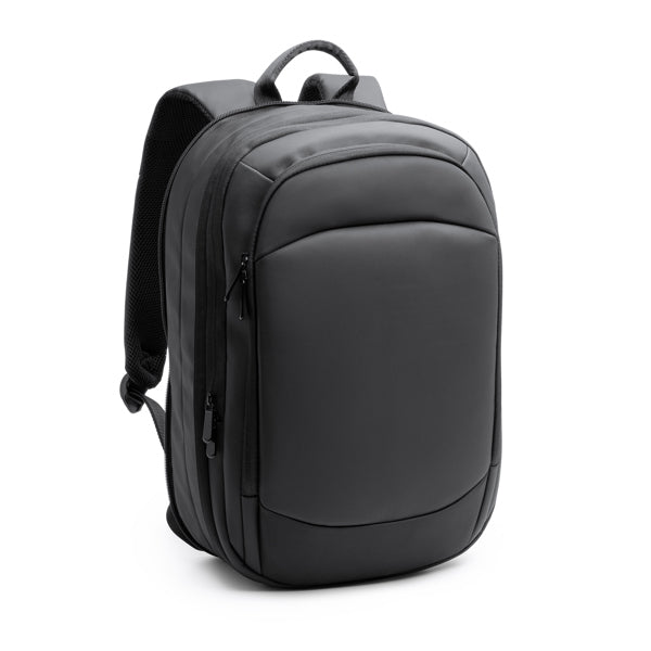 Mochila antirrobo extensible de PU leather Kugar personalizada con logo de empresa