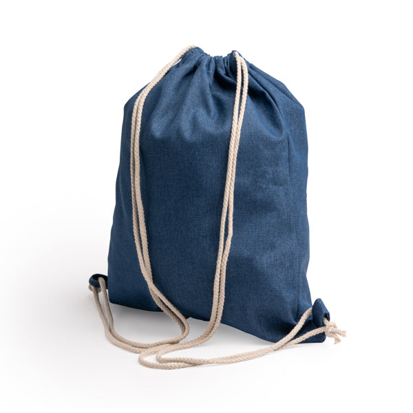 Mochila vaquera de cuerdas de algodón Boney personalizada con logo de empresa