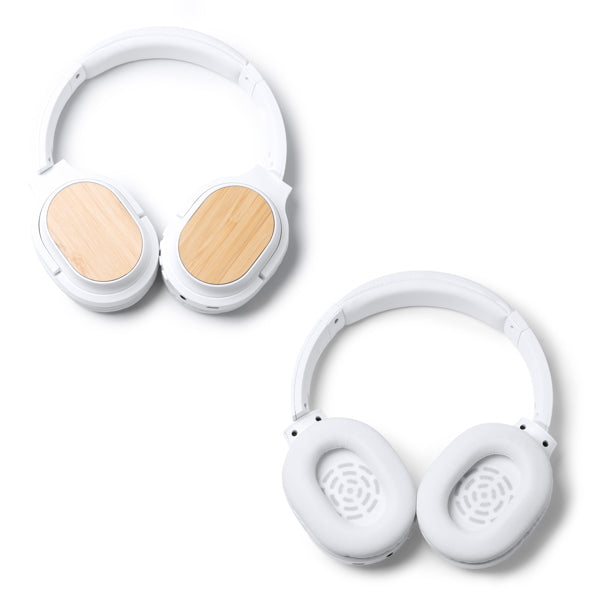 AURICULARES DIADEMA SONUS HP1075 BLANCO detalle LogoLider