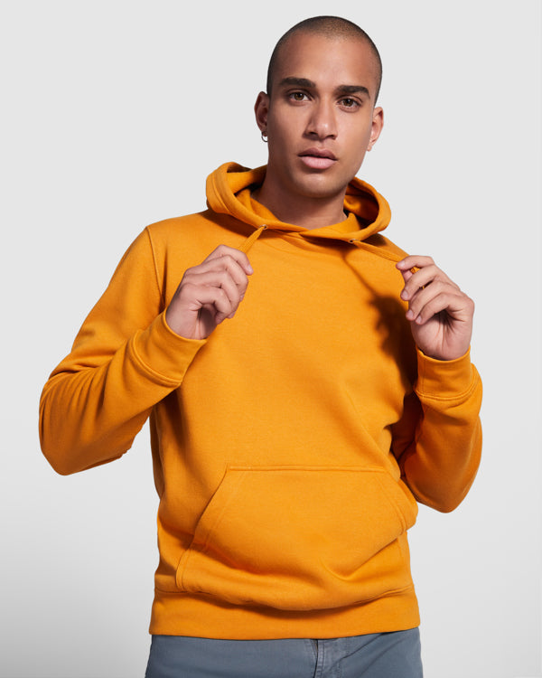 SUDADERAS CAPUCHA SU1087 Unisex AMARILLO CURRY LogoLider