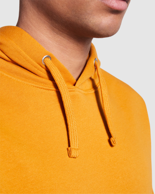 SUDADERAS CAPUCHA SU1087 Unisex AMARILLO CURRY detalle LogoLider