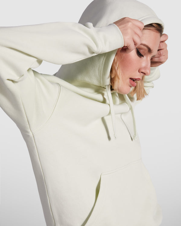 SUDADERAS CAPUCHA SU1087 Unisex VERDE MIST LogoLider