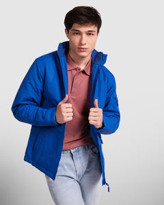 Chaqueta Utah CQ1107 Hombre Negro personalizable con bordado, serigrafia y DTF | LogoLider