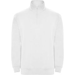 Sudadera Aneto SU1109 Hombre Blanco personalizable con bordado, serigrafia y DTF | LogoLider