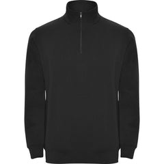 Sudadera Aneto SU1109 Hombre Negro personalizable con bordado, serigrafia y DTF | LogoLider