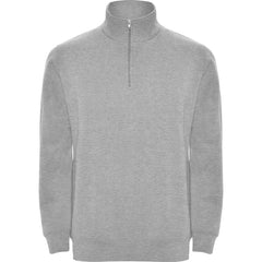 Sudadera Aneto SU1109 Hombre Gris Vigore personalizable con bordado, serigrafia y DTF | LogoLider