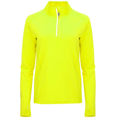 Camiseta Melbourne Woman CA1114 Mujer Amarillo Fluor personalizable con bordado, serigrafia y DTF | LogoLider
