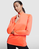 Sudadera técnica de mujer con media cremallera Melbourne Woman