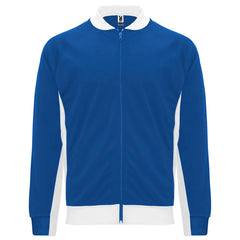 Chaqueta Iliada CQ1116 Hombre Royal/Blanco personalizable con bordado, serigrafia y DTF | LogoLider