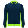 Navy Blue/Fluorescent Green