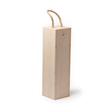 Caja de madera para botella de vino con asa Marne SP1139