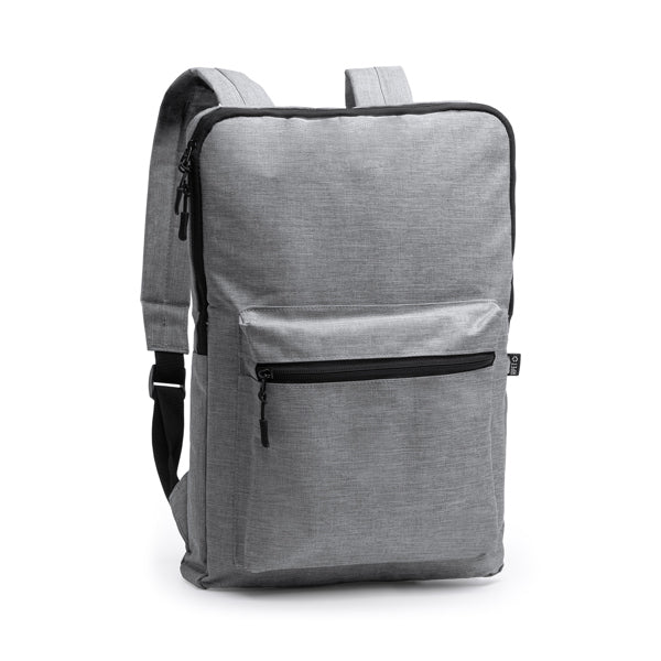 Mochila ejecutiva de RPET vigore Benza personalizada con logo de empresa