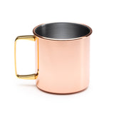 Taza de acero con acabado cobre 480 ml Liria TZ1160