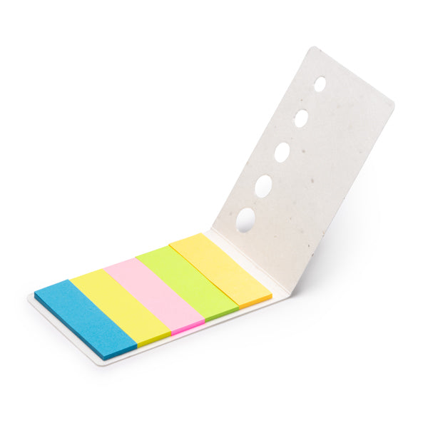 Acabado de la libreta plantable de papel con semillas personalizada