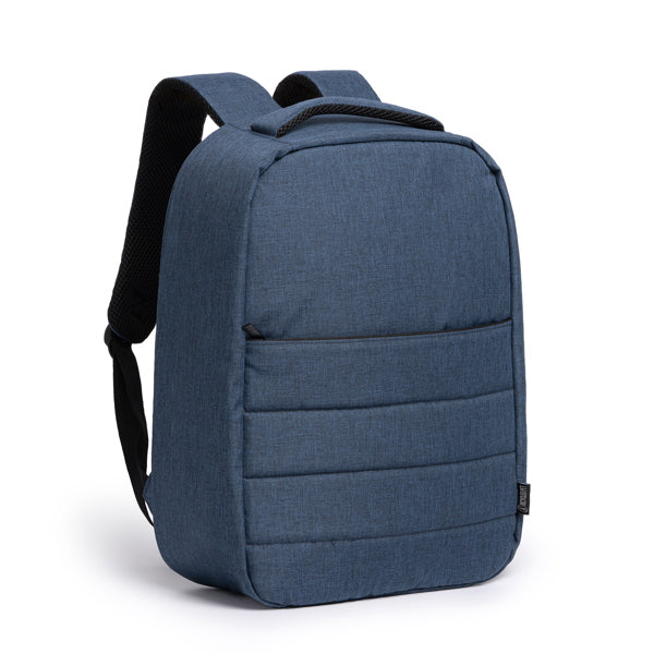 Mochila antirrobo de RPET para portátil Norden personalizada con logo de empresa