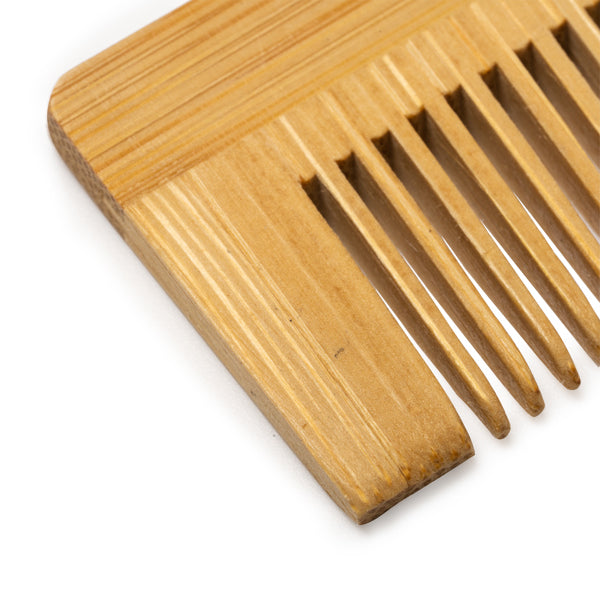 PEINES KURLY PI1214 BAMBU detalle LogoLider
