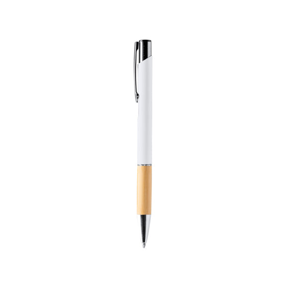 Boligrafo BORUX BL1244 Blanco personalizable con tu logo | LogoLider