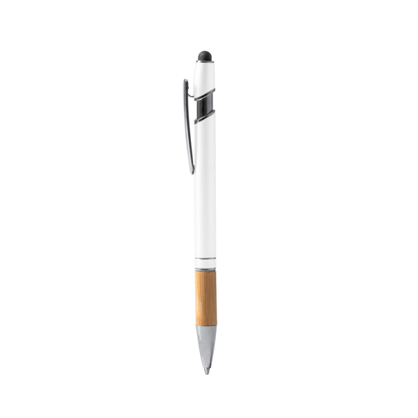 Boligrafo DEKEL BL1246 Blanco personalizable con tu logo | LogoLider