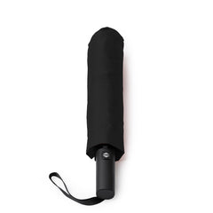 Paraguas LEYKA UM1268 Negro personalizable con tu logo | LogoLider
