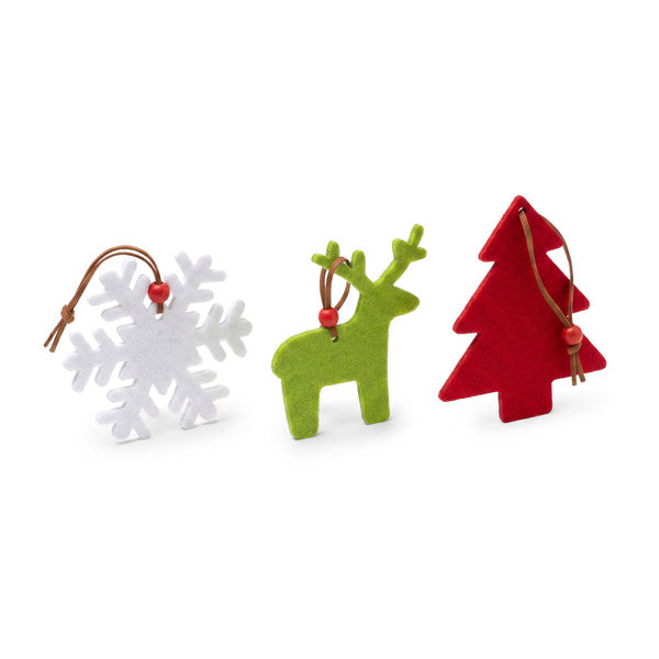 Adorno navideño de fieltro Abend XM1302