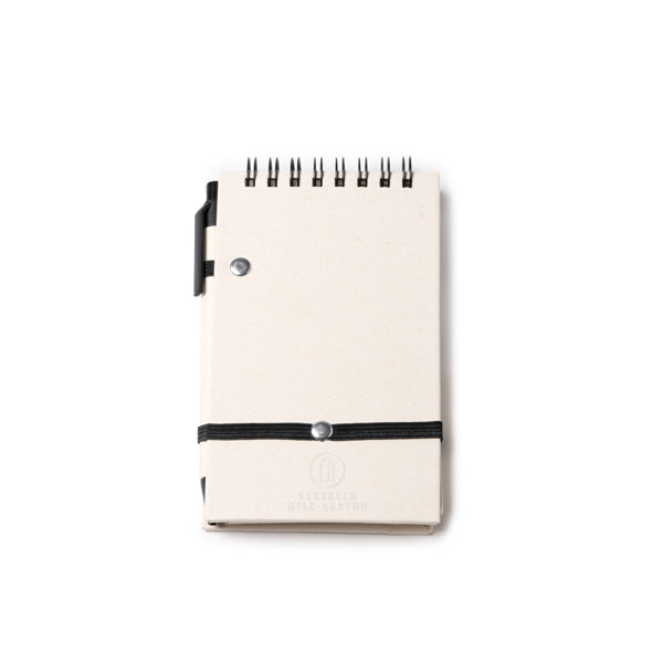 Acabado de la libreta de bolsillo A6 de carton de briks personalizada