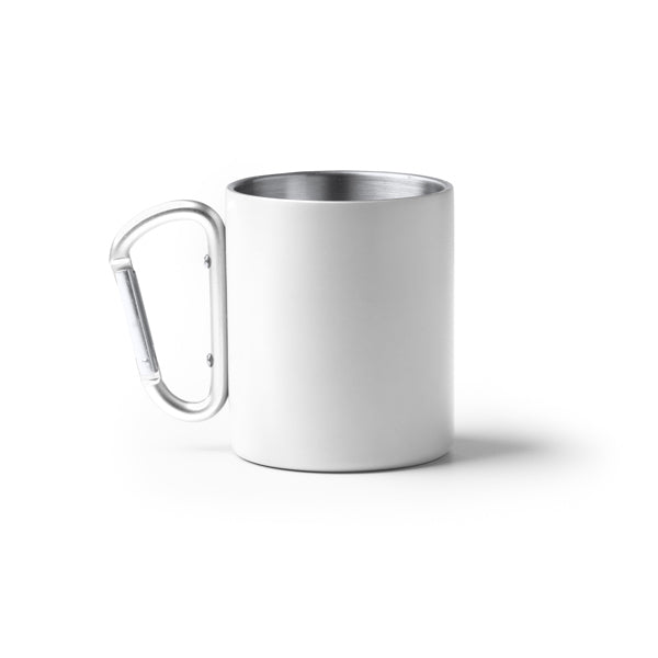 Taza NASIK TZ1369 Blanco personalizable con tu logo | LogoLider
