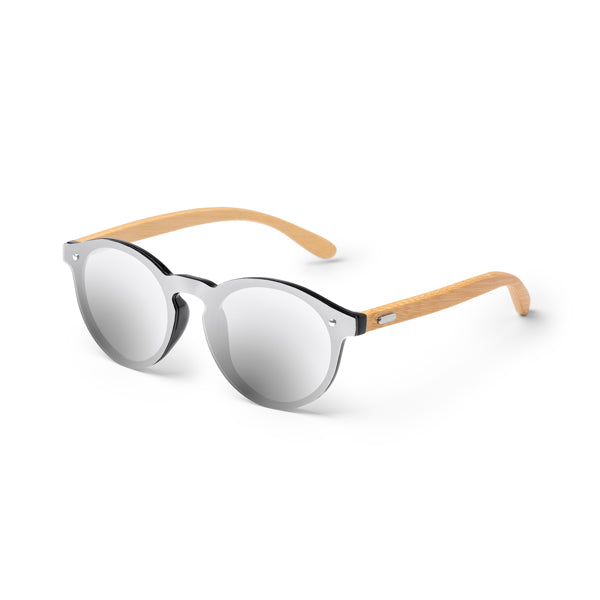 Gafas de sol espejo con varillas de bambú Colton SG1466