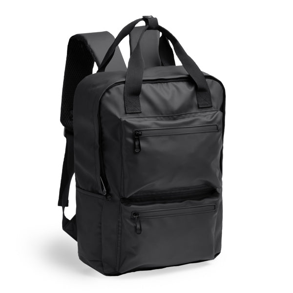 Mochila de PU leather de 14 litros Rusel personalizada con logo de empresa